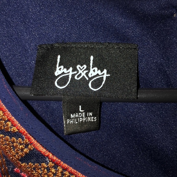 Navy blue tank-top dress! Beautiful color! - Picture 2 of 3